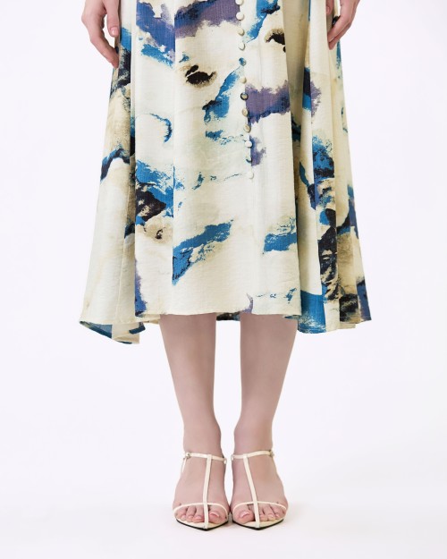 SIXDO G-Blue Woven Loose Dress